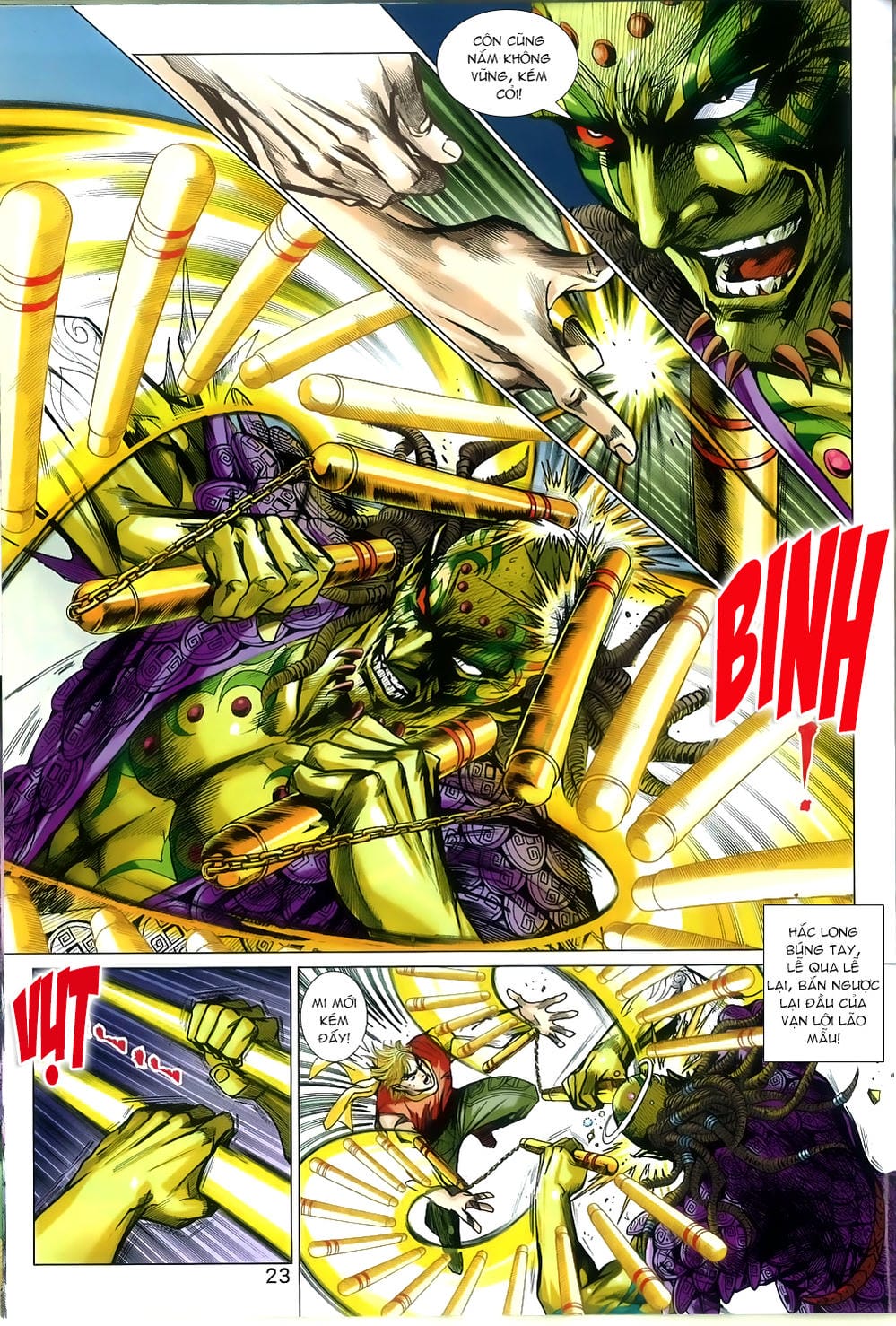 Truyện Tranh Tân Tác Long Hổ Môn trang 4