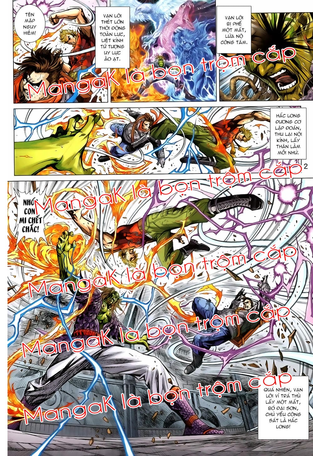 Truyện Tranh Tân Tác Long Hổ Môn trang 4