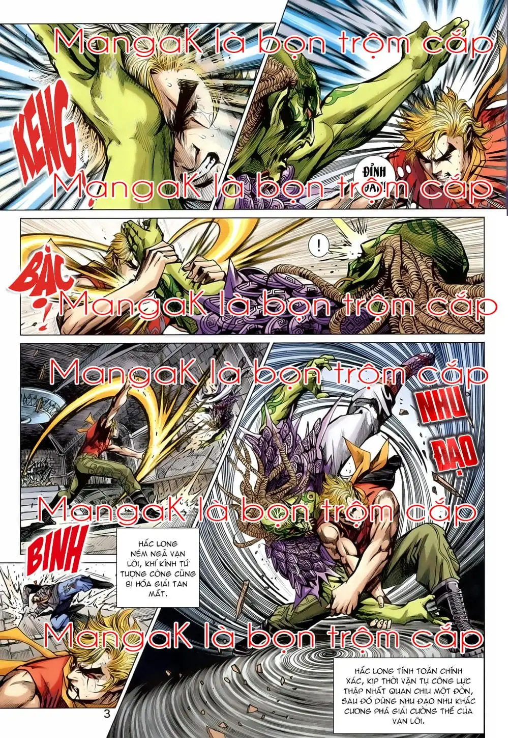 Truyện Tranh Tân Tác Long Hổ Môn trang 4