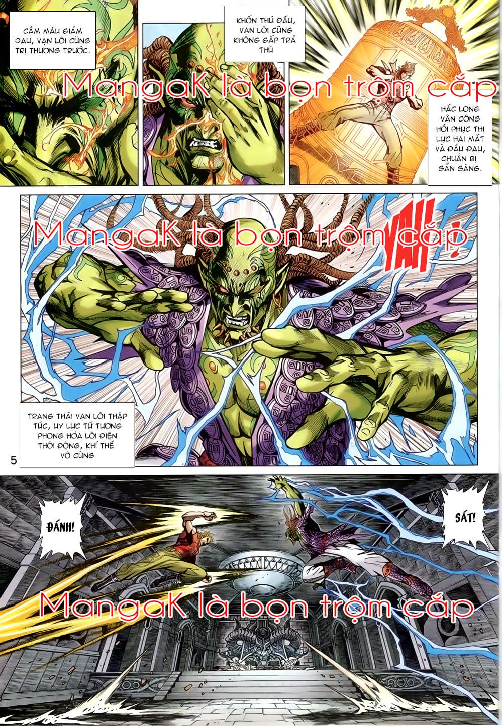 Truyện Tranh Tân Tác Long Hổ Môn trang 4
