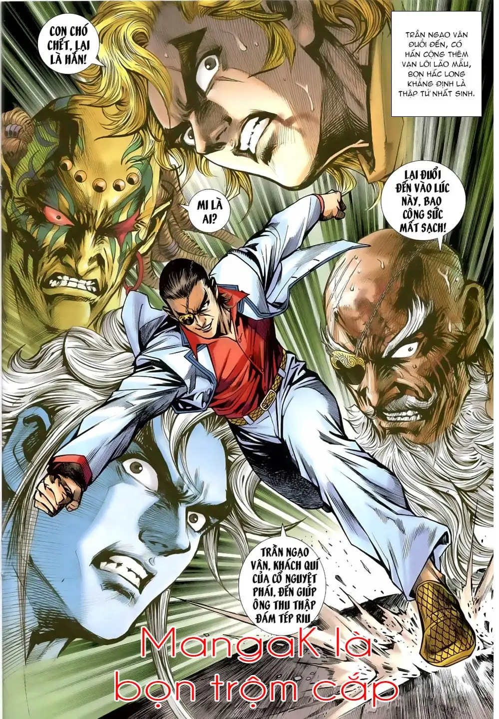 Truyện Tranh Tân Tác Long Hổ Môn trang 4