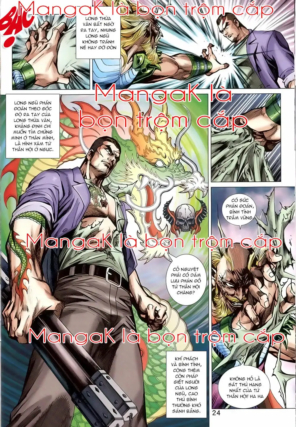 Truyện Tranh Tân Tác Long Hổ Môn trang 4