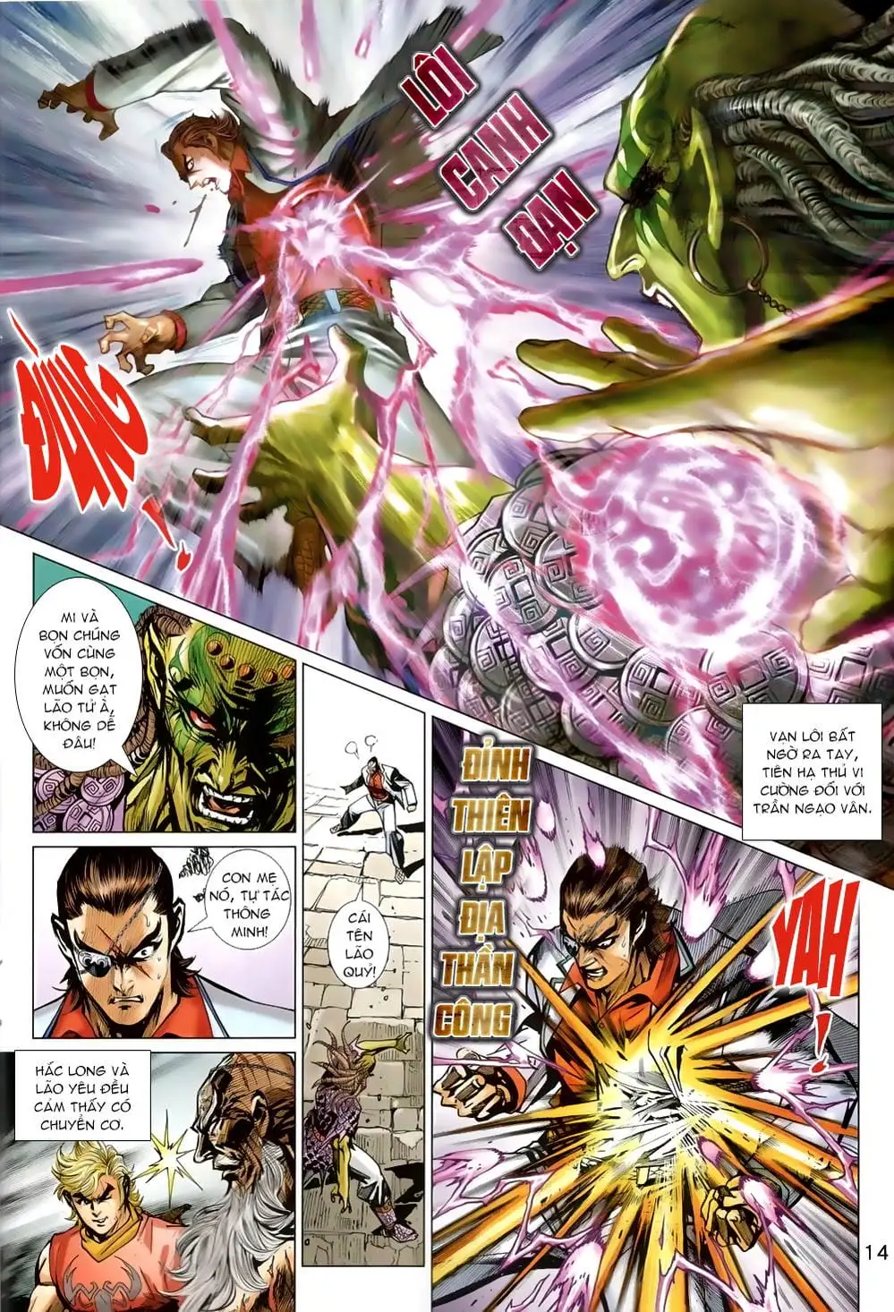 Truyện Tranh Tân Tác Long Hổ Môn trang 4