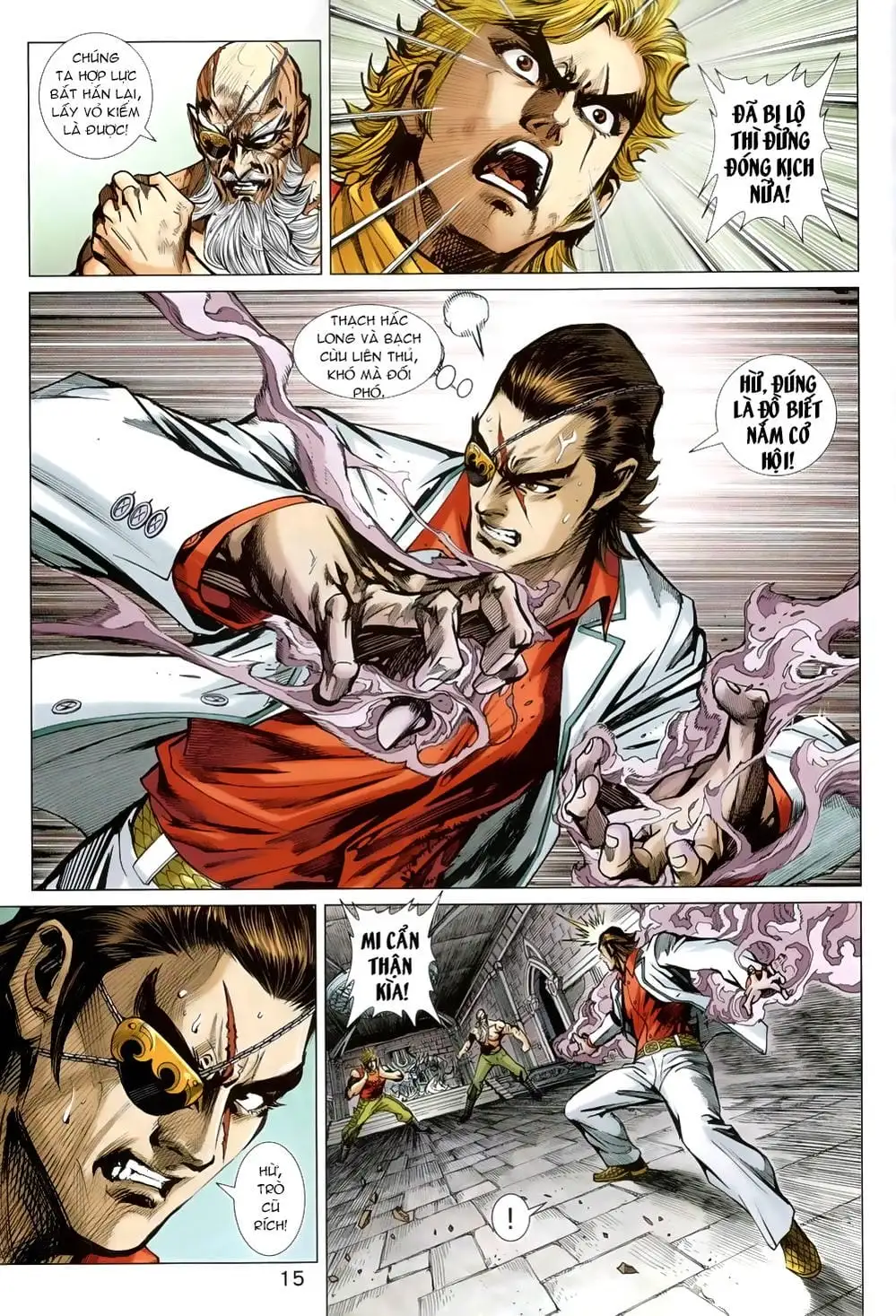 Truyện Tranh Tân Tác Long Hổ Môn trang 4