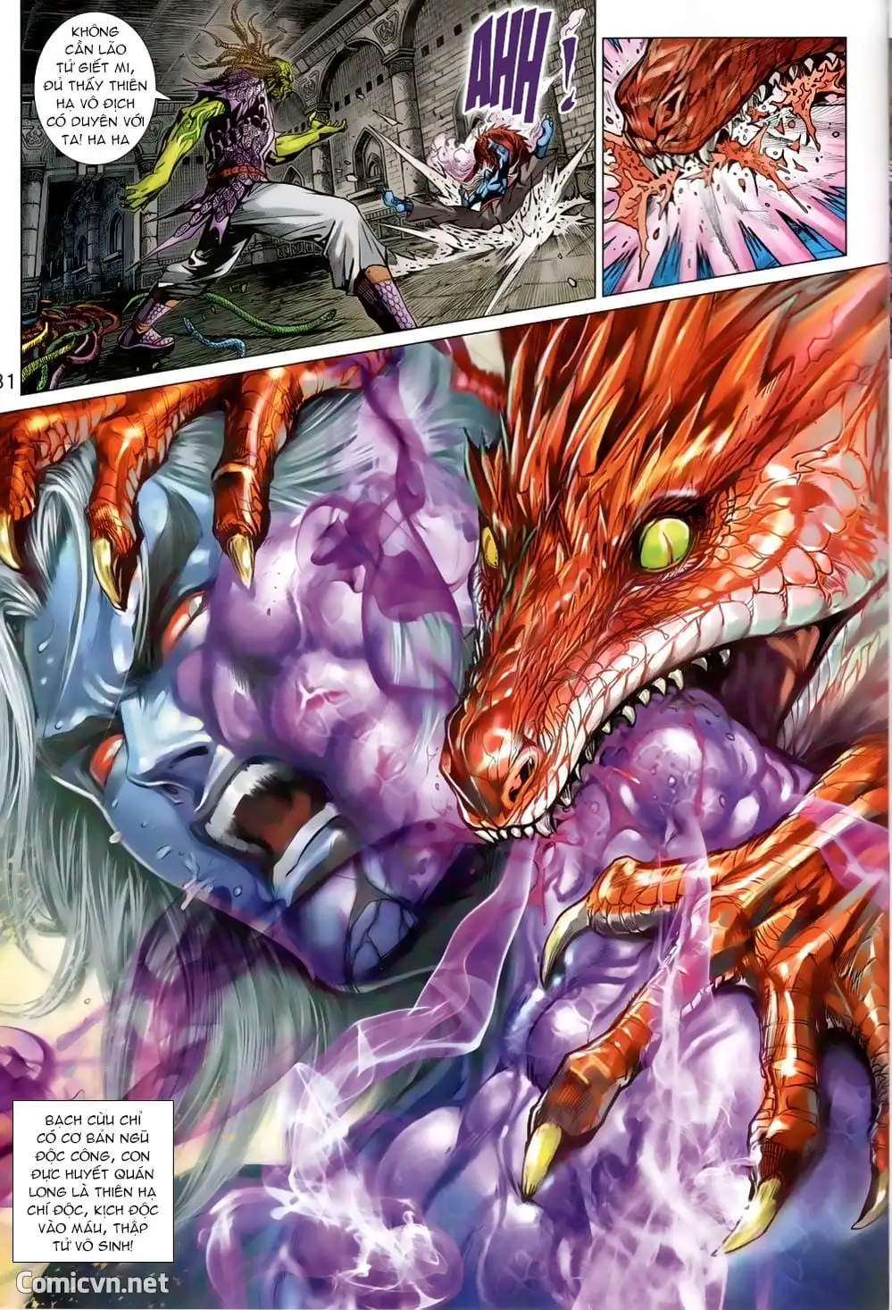 Truyện Tranh Tân Tác Long Hổ Môn trang 4