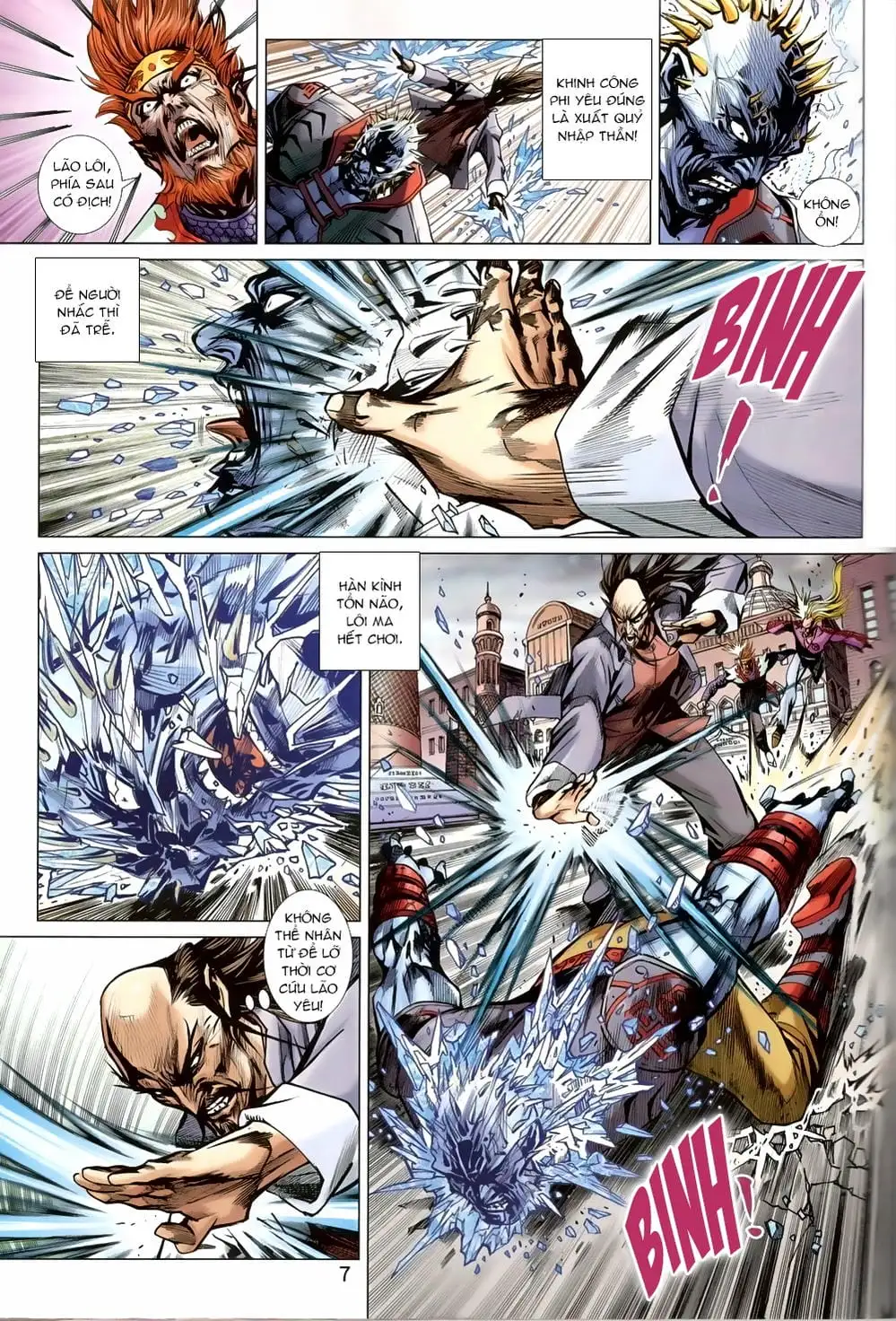 Truyện Tranh Tân Tác Long Hổ Môn trang 4