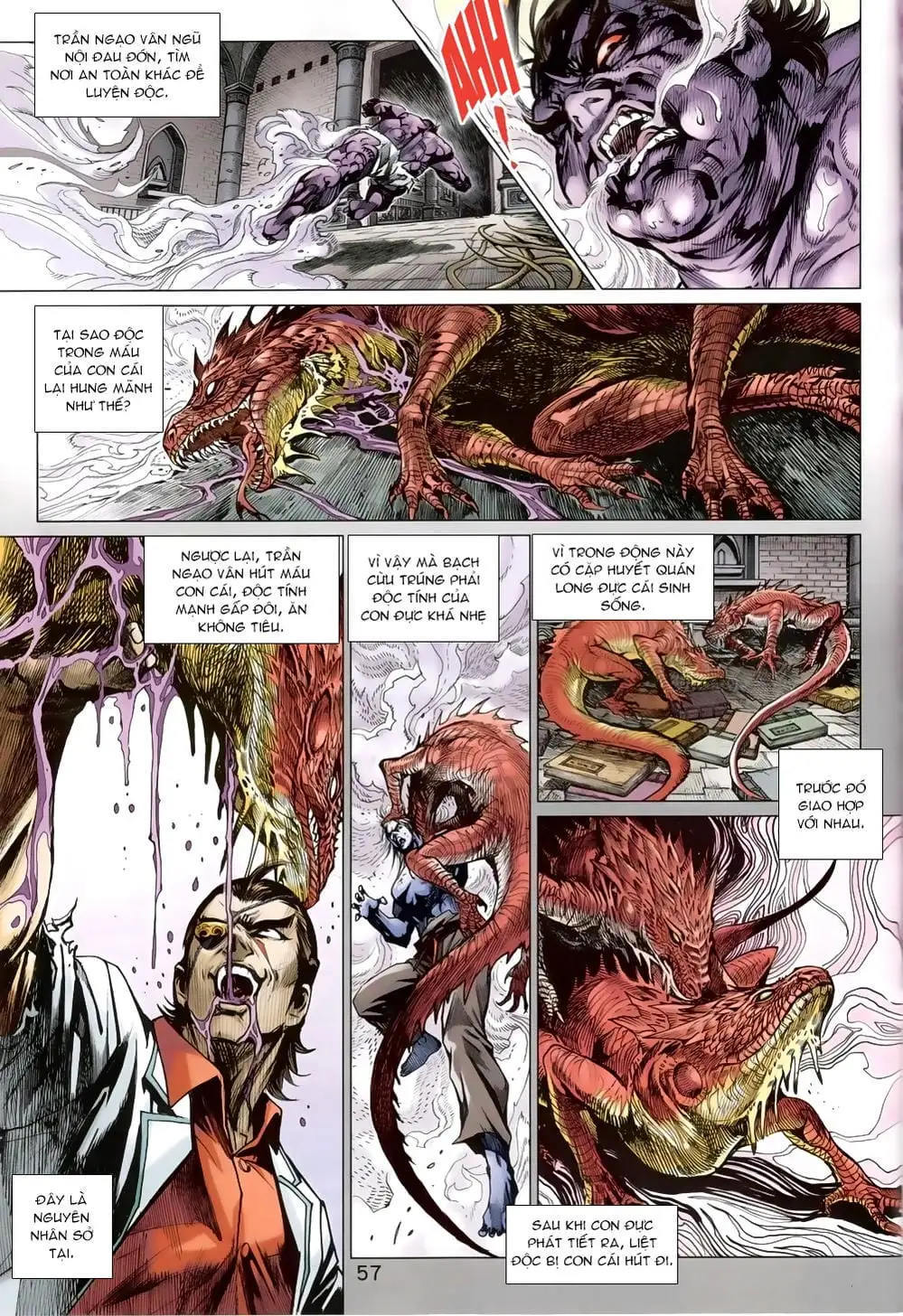 Truyện Tranh Tân Tác Long Hổ Môn trang 4