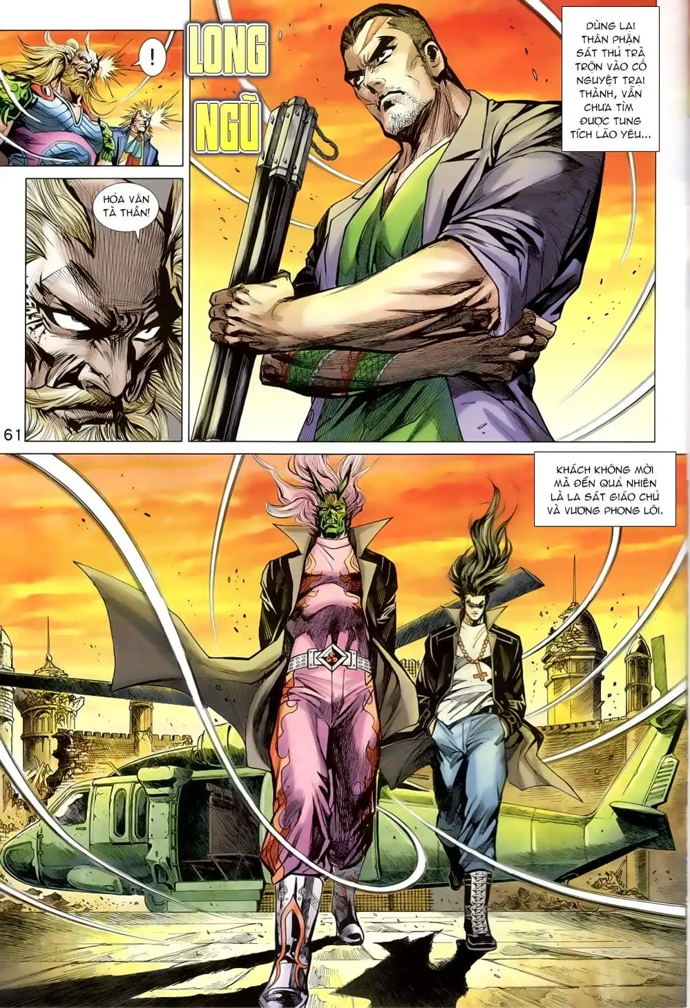 Truyện Tranh Tân Tác Long Hổ Môn trang 4
