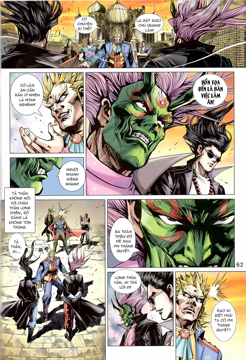 Truyện Tranh Tân Tác Long Hổ Môn trang 4