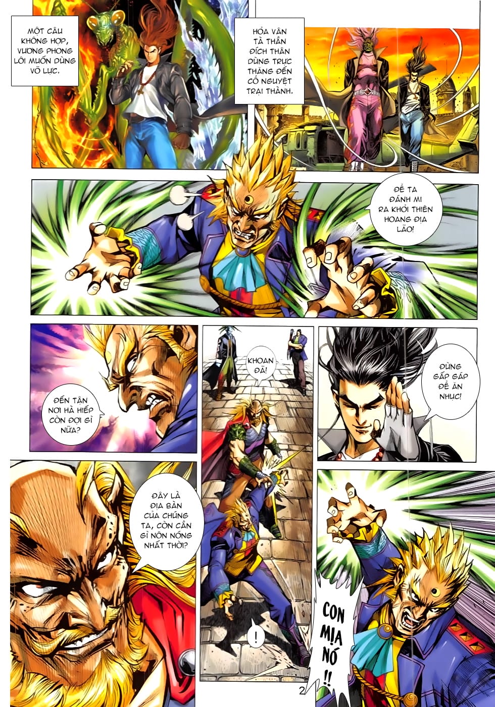 Truyện Tranh Tân Tác Long Hổ Môn trang 4