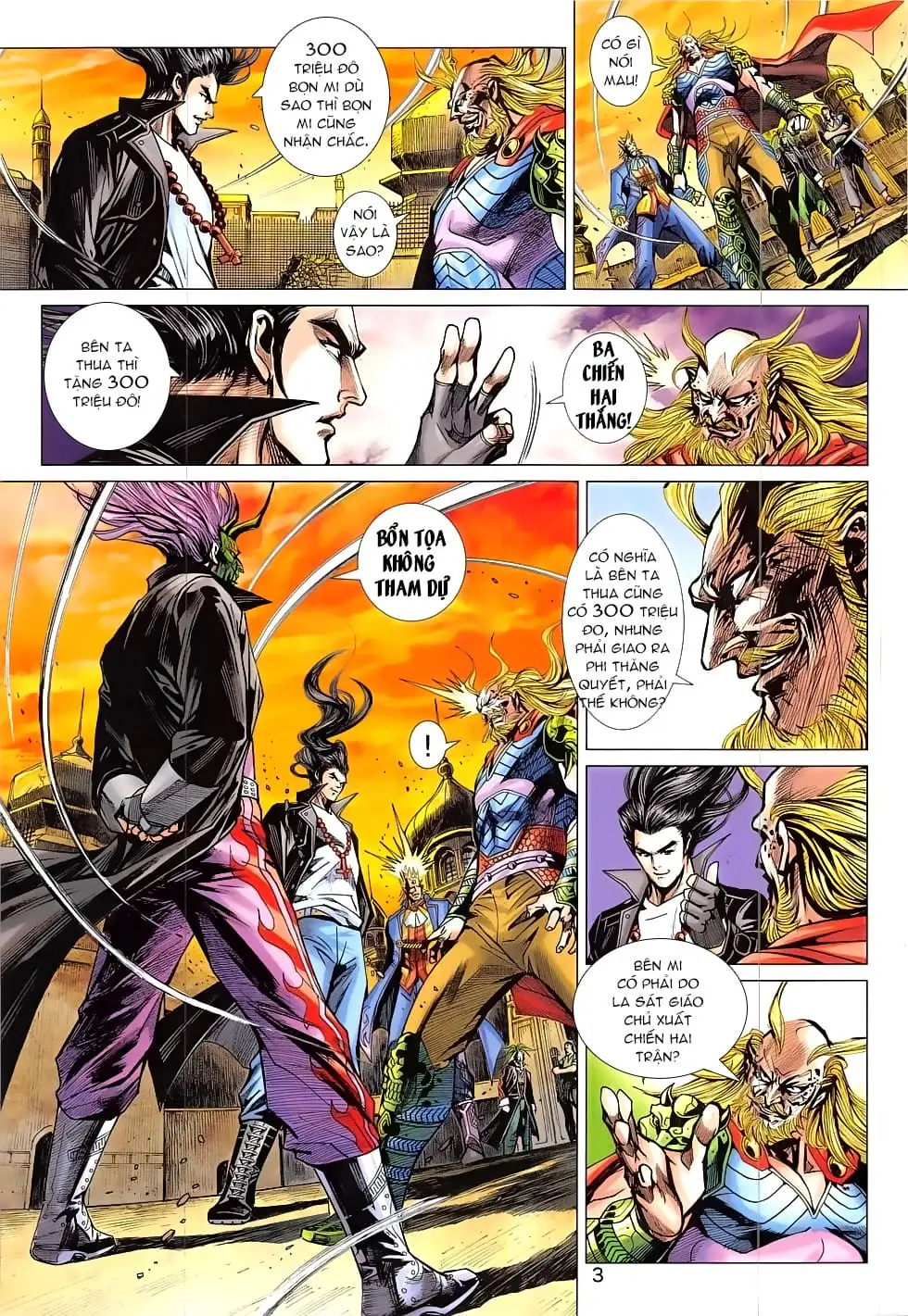 Truyện Tranh Tân Tác Long Hổ Môn trang 4