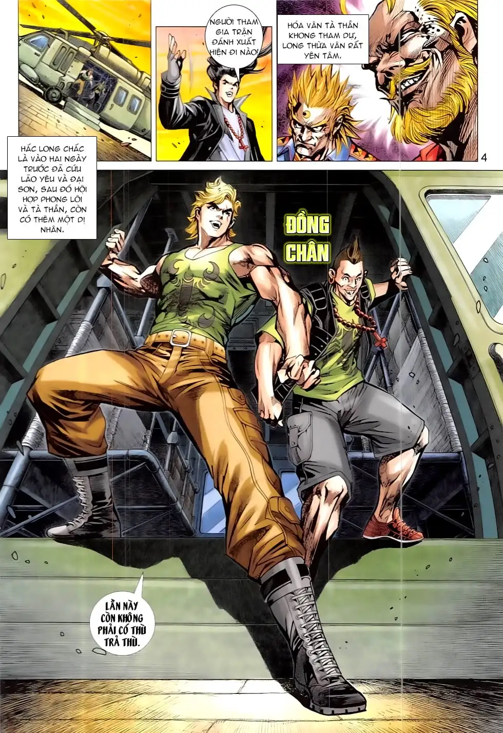 Truyện Tranh Tân Tác Long Hổ Môn trang 4