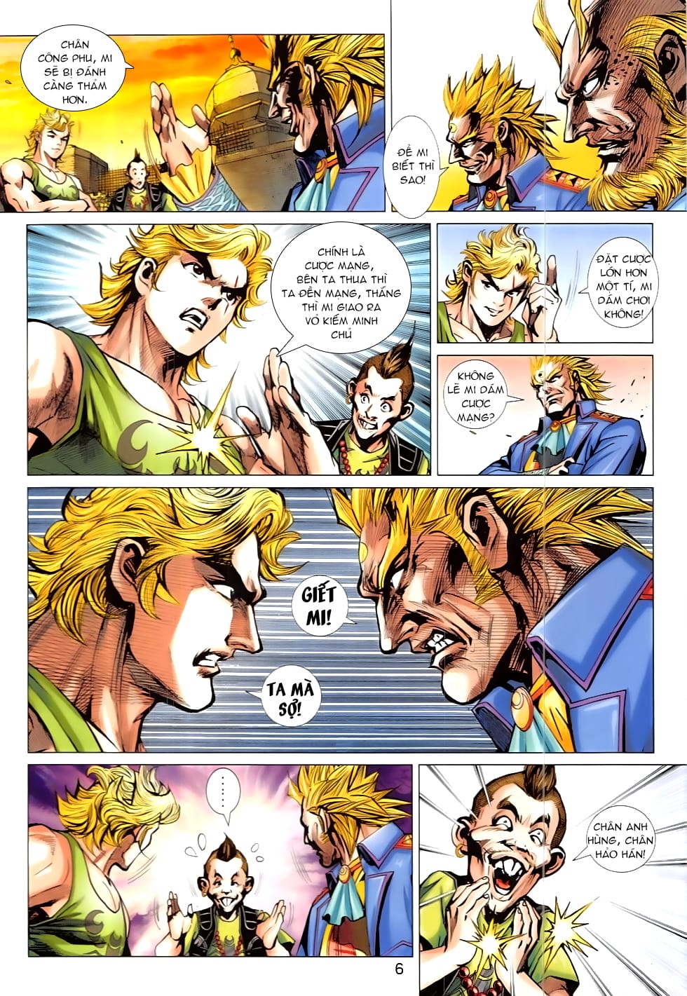 Truyện Tranh Tân Tác Long Hổ Môn trang 4