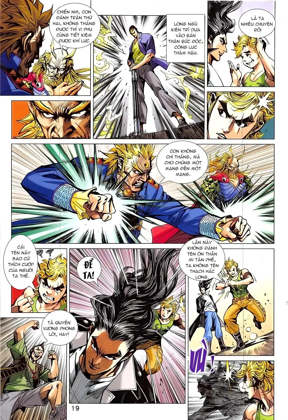 Truyện Tranh Tân Tác Long Hổ Môn trang 4