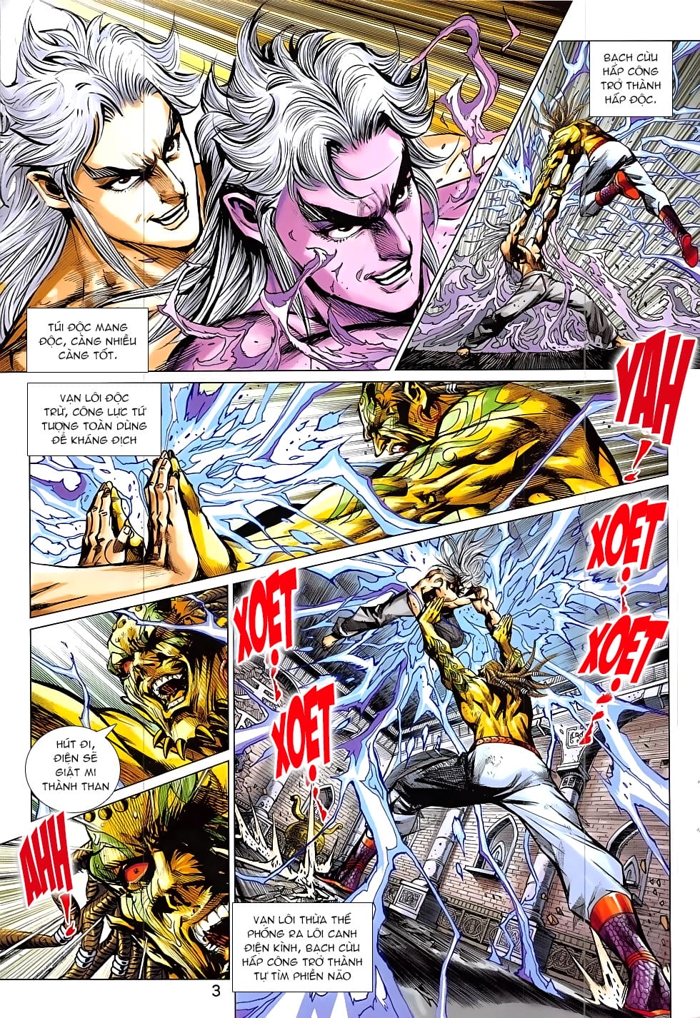 Truyện Tranh Tân Tác Long Hổ Môn trang 4
