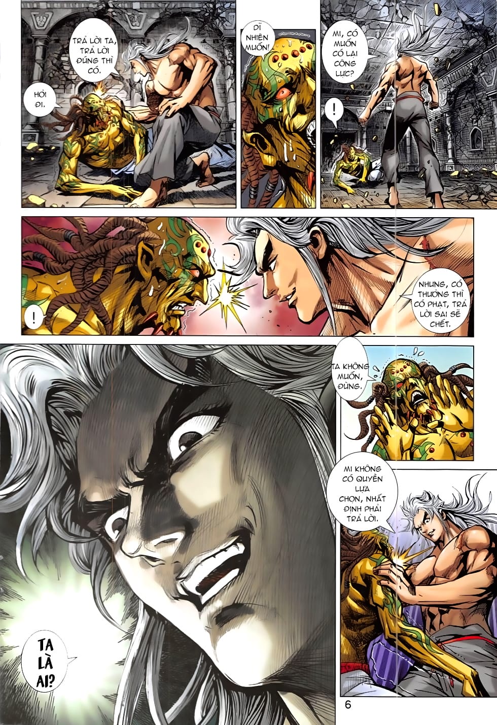 Truyện Tranh Tân Tác Long Hổ Môn trang 4