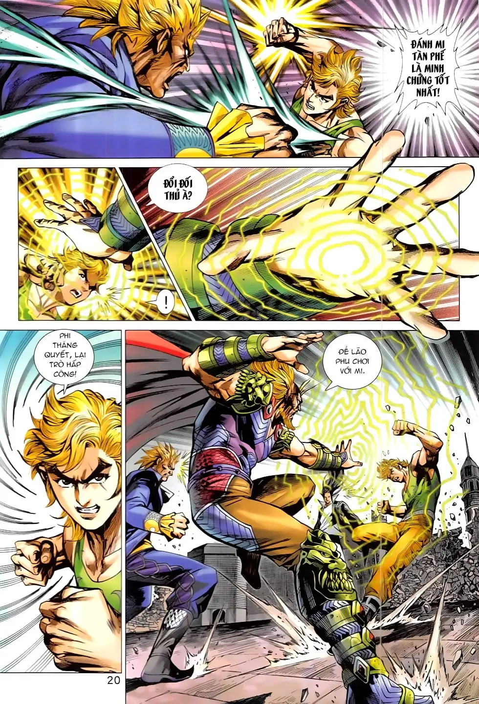 Truyện Tranh Tân Tác Long Hổ Môn trang 4