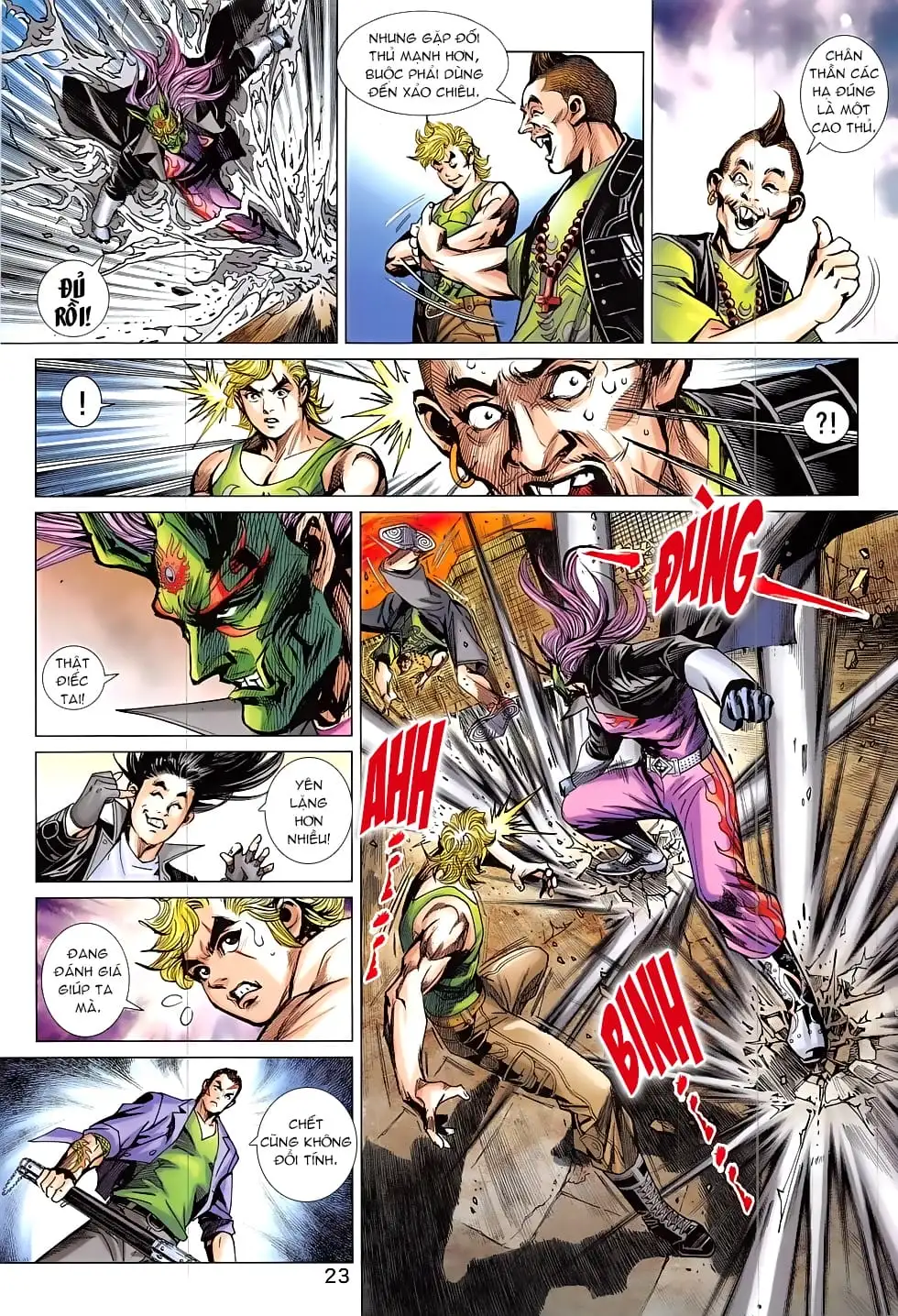 Truyện Tranh Tân Tác Long Hổ Môn trang 4