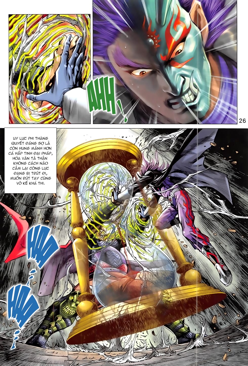 Truyện Tranh Tân Tác Long Hổ Môn trang 4