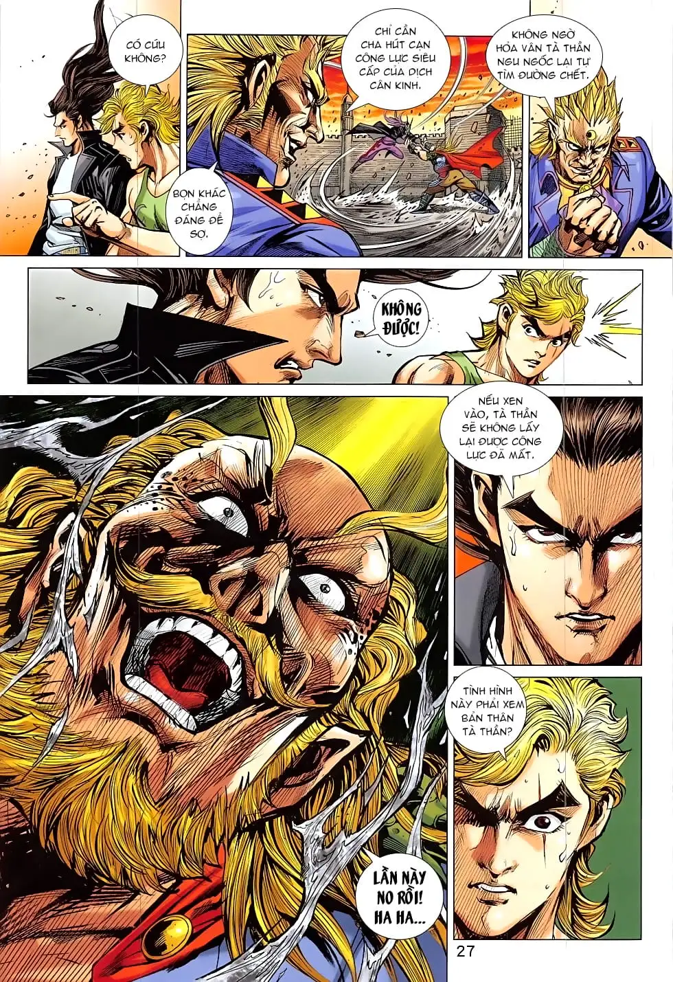 Truyện Tranh Tân Tác Long Hổ Môn trang 4