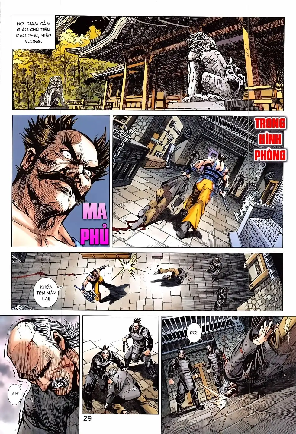 Truyện Tranh Tân Tác Long Hổ Môn trang 4