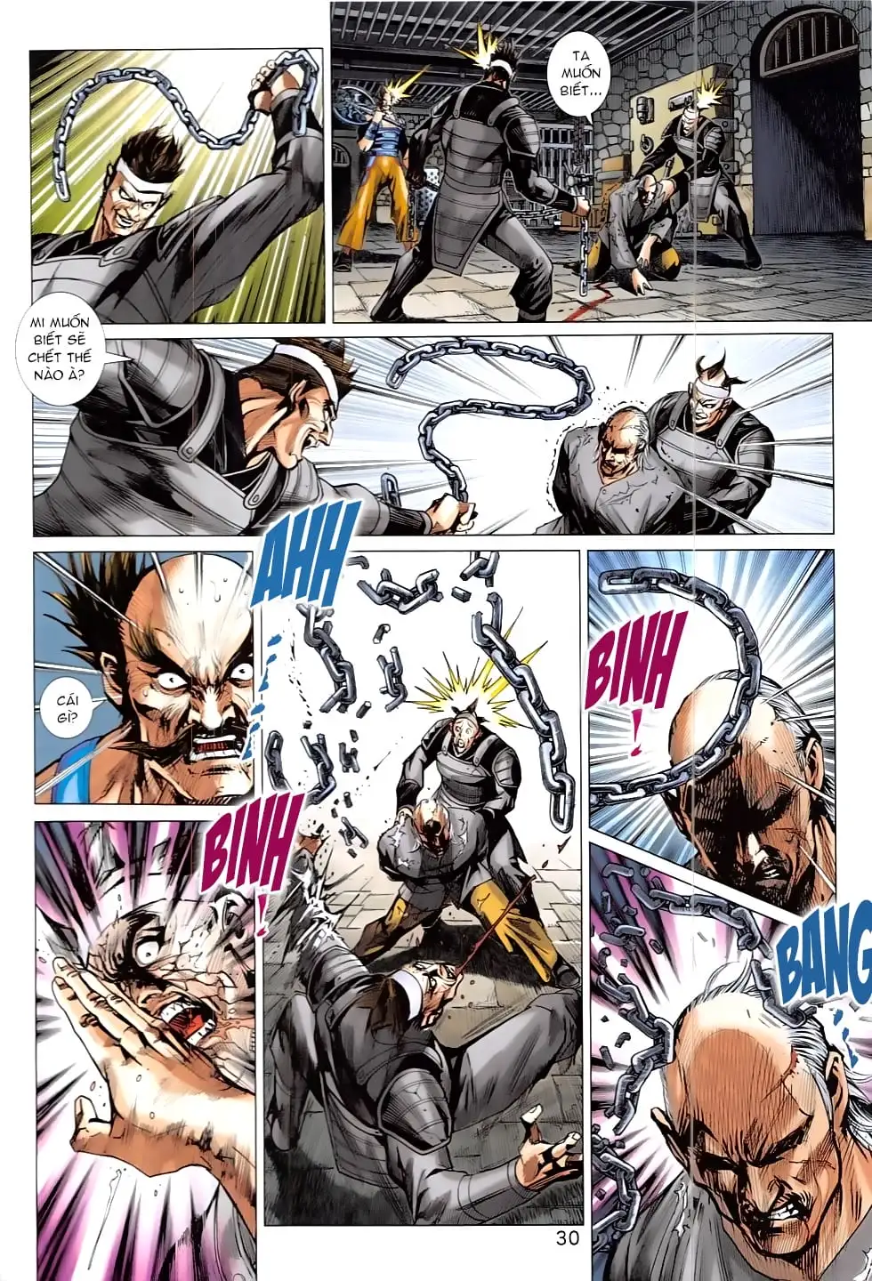 Truyện Tranh Tân Tác Long Hổ Môn trang 4