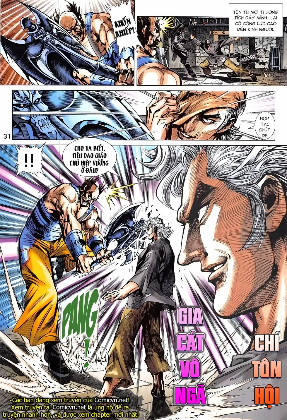 Truyện Tranh Tân Tác Long Hổ Môn trang 4