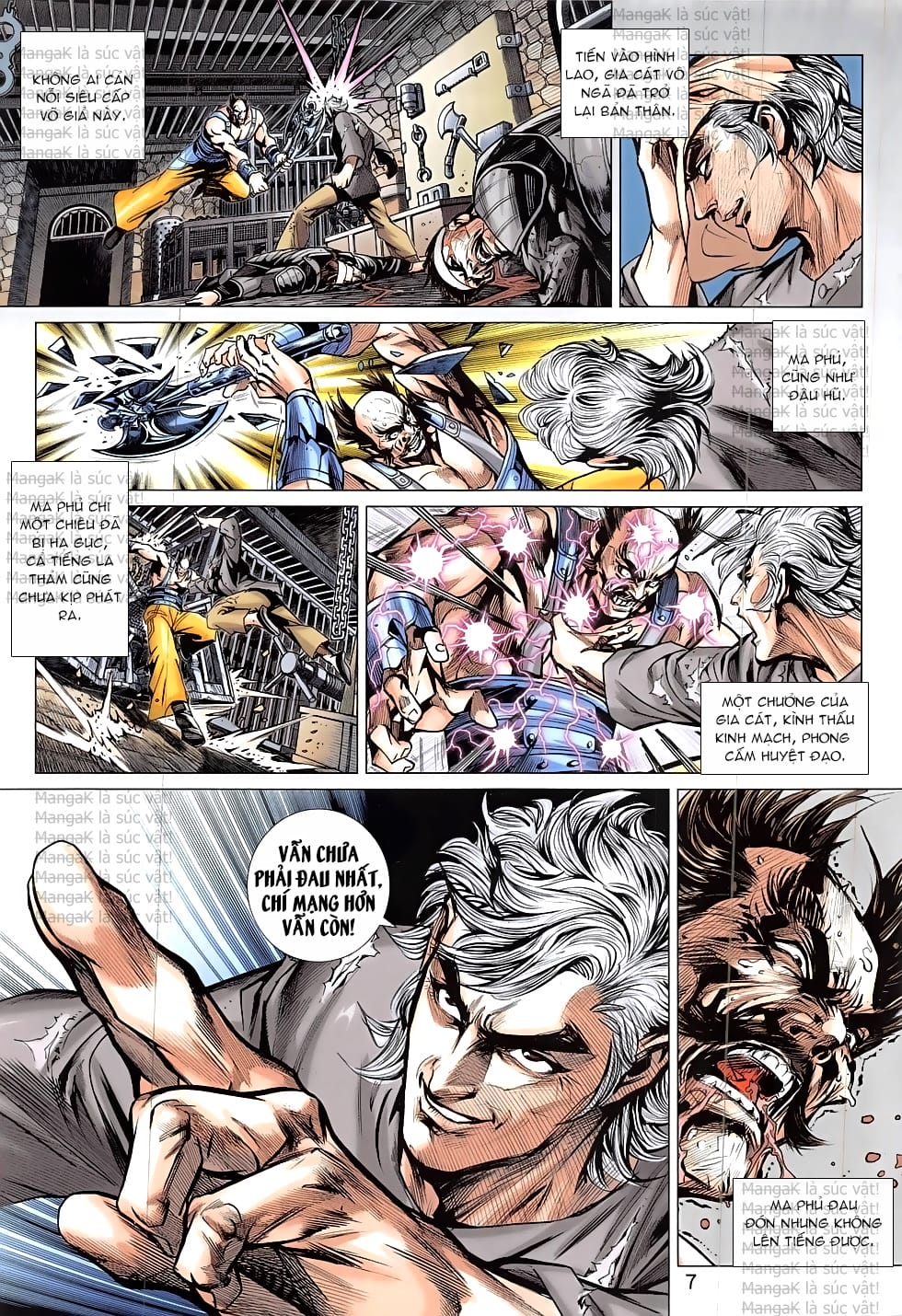 Truyện Tranh Tân Tác Long Hổ Môn trang 4