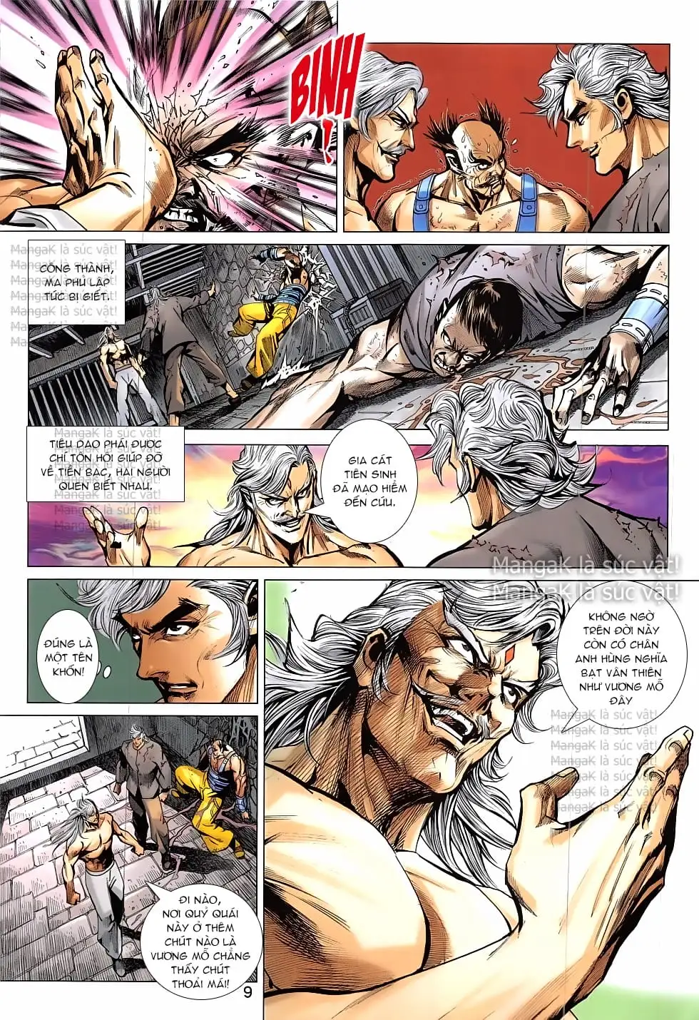 Truyện Tranh Tân Tác Long Hổ Môn trang 4