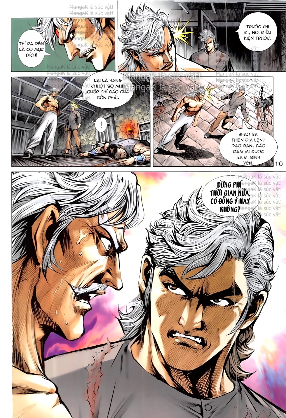 Truyện Tranh Tân Tác Long Hổ Môn trang 4