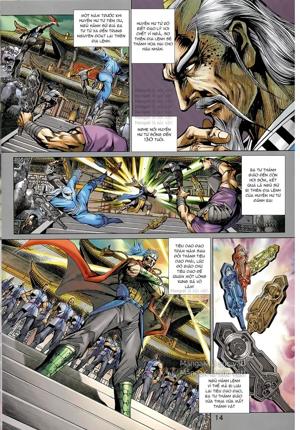 Truyện Tranh Tân Tác Long Hổ Môn trang 4