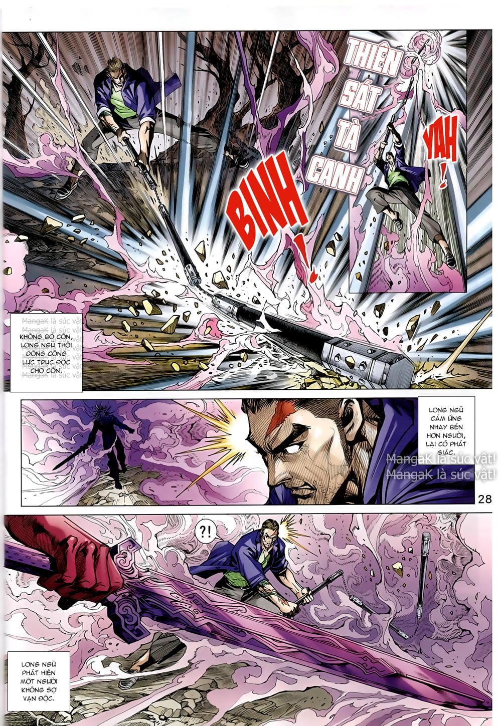 Truyện Tranh Tân Tác Long Hổ Môn trang 4