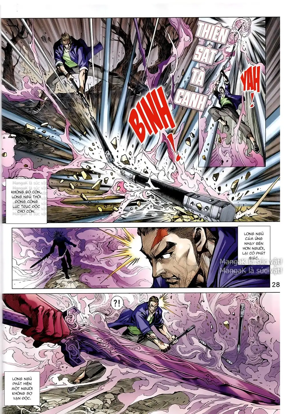Truyện Tranh Tân Tác Long Hổ Môn trang 4