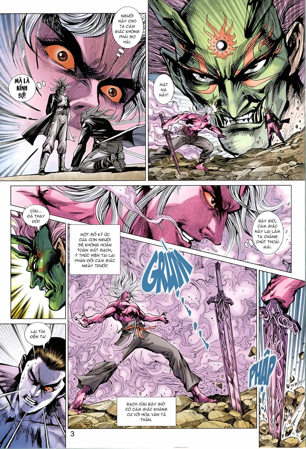 Truyện Tranh Tân Tác Long Hổ Môn trang 4