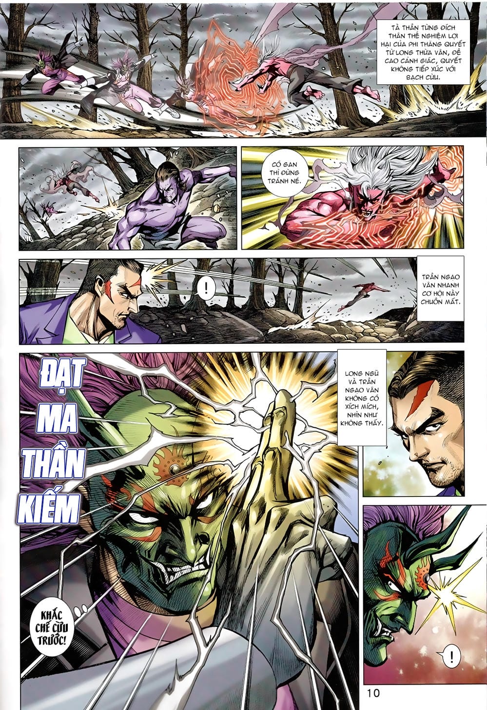 Truyện Tranh Tân Tác Long Hổ Môn trang 4