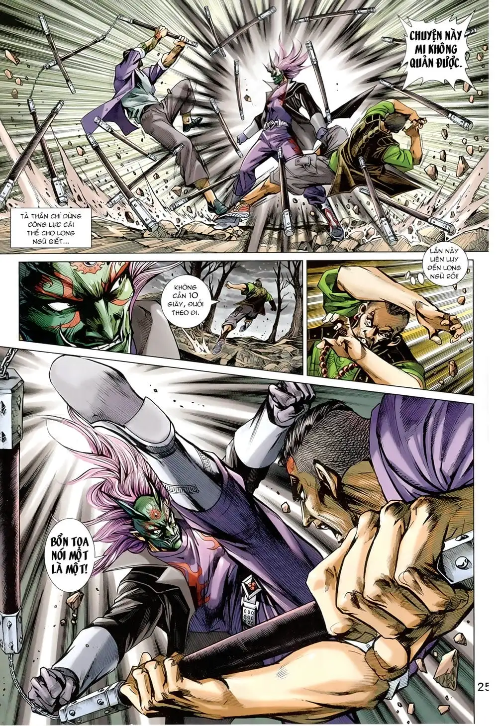 Truyện Tranh Tân Tác Long Hổ Môn trang 4