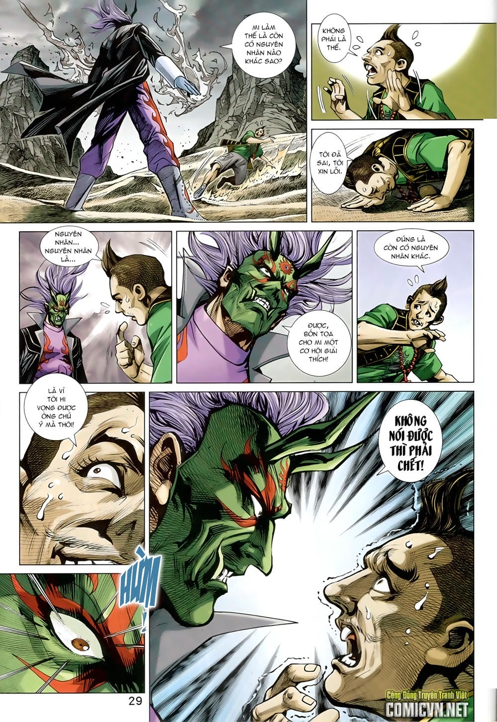 Truyện Tranh Tân Tác Long Hổ Môn trang 4
