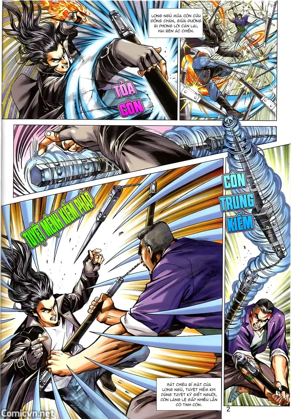 Truyện Tranh Tân Tác Long Hổ Môn trang 4