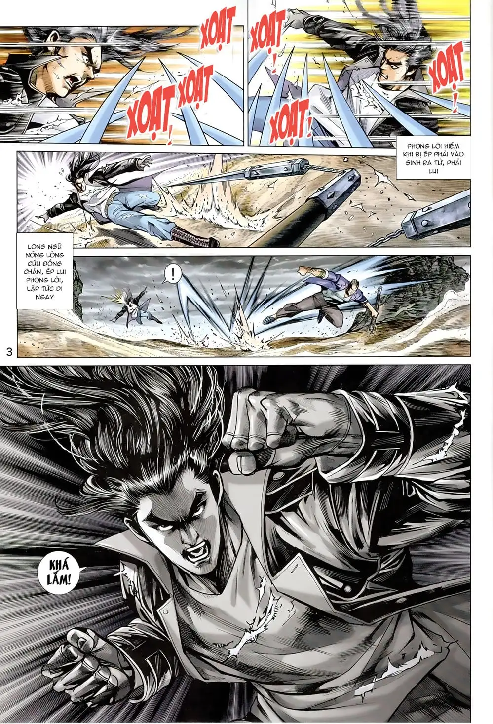 Truyện Tranh Tân Tác Long Hổ Môn trang 4