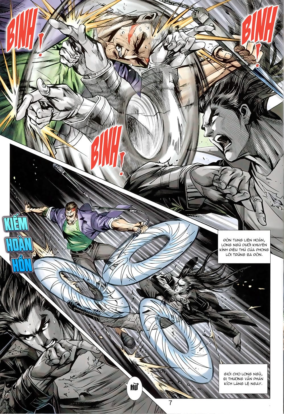 Truyện Tranh Tân Tác Long Hổ Môn trang 4