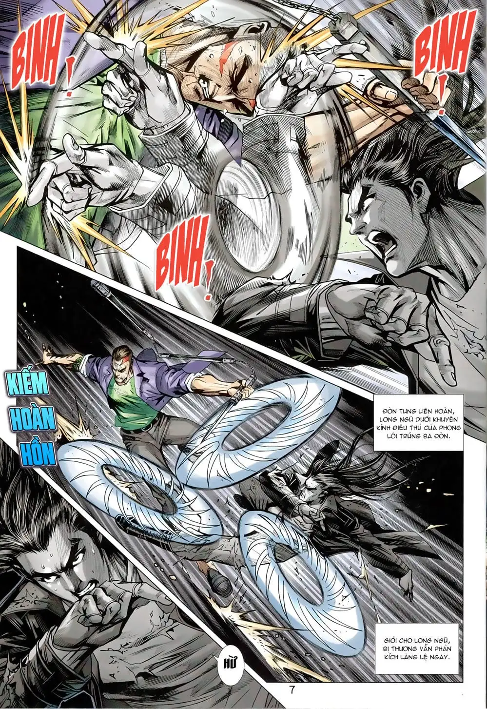 Truyện Tranh Tân Tác Long Hổ Môn trang 4