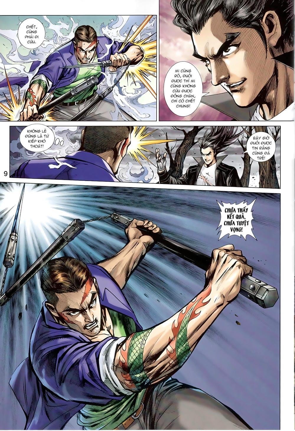 Truyện Tranh Tân Tác Long Hổ Môn trang 4