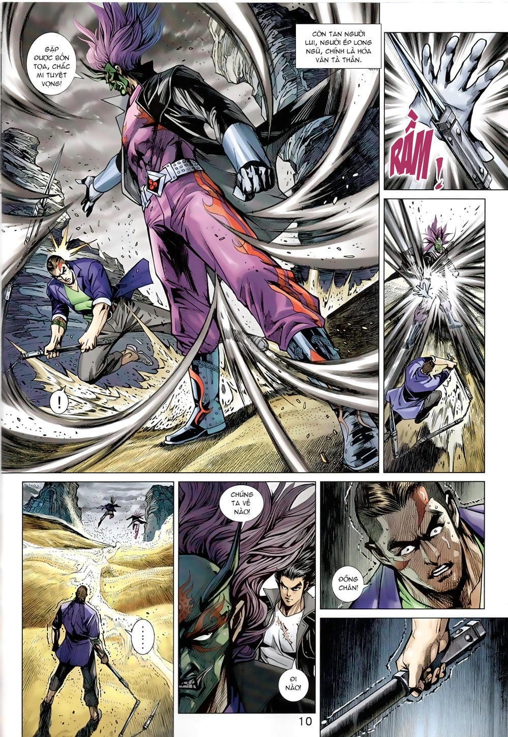 Truyện Tranh Tân Tác Long Hổ Môn trang 4