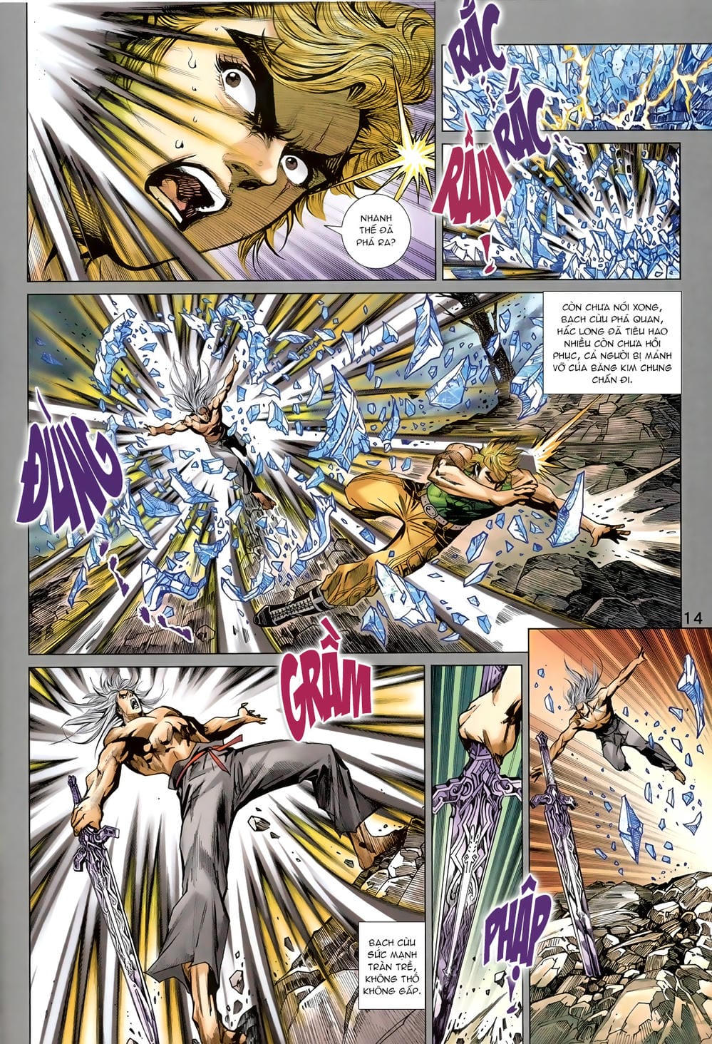 Truyện Tranh Tân Tác Long Hổ Môn trang 4