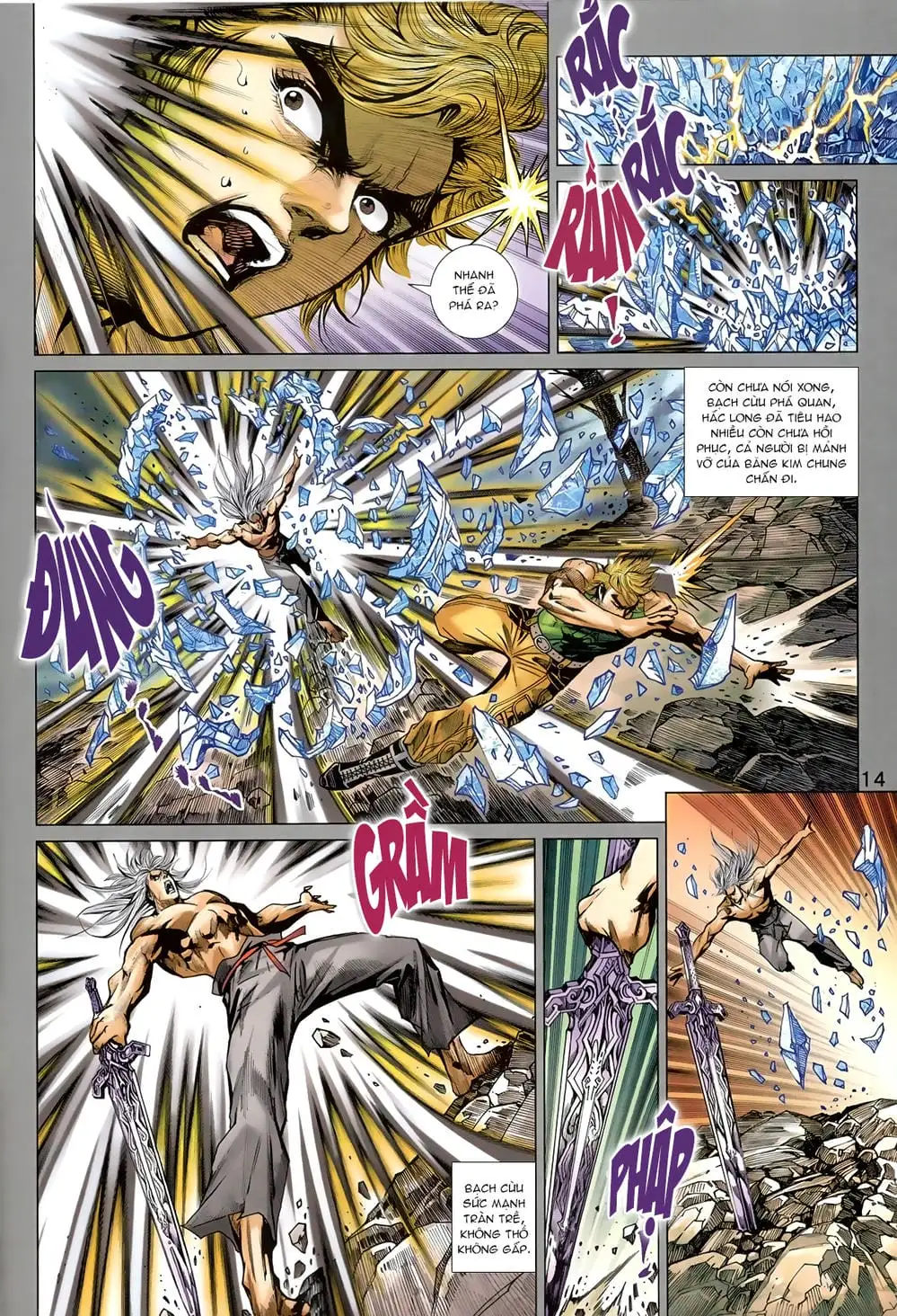 Truyện Tranh Tân Tác Long Hổ Môn trang 4