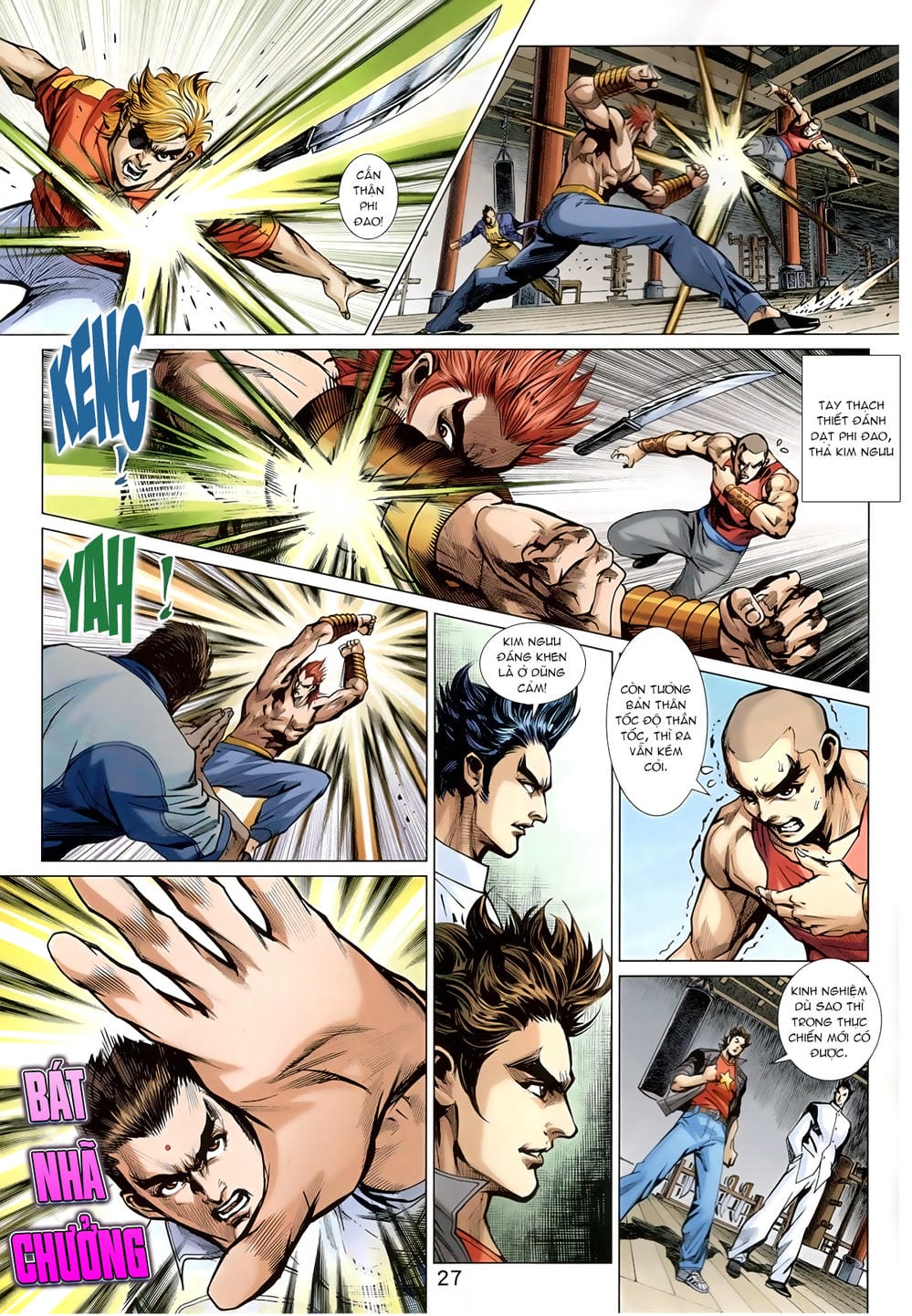 Truyện Tranh Tân Tác Long Hổ Môn trang 4