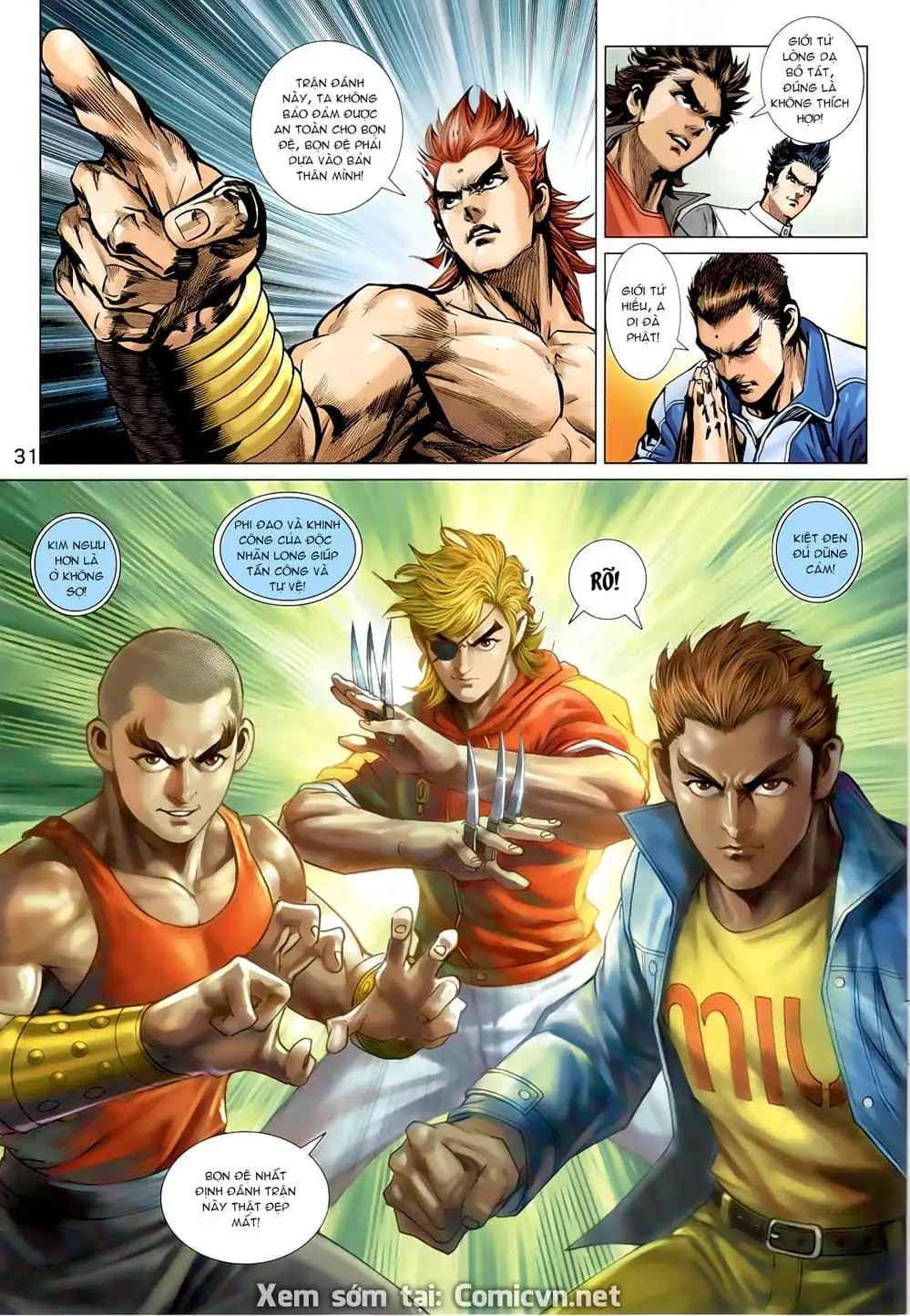 Truyện Tranh Tân Tác Long Hổ Môn trang 4