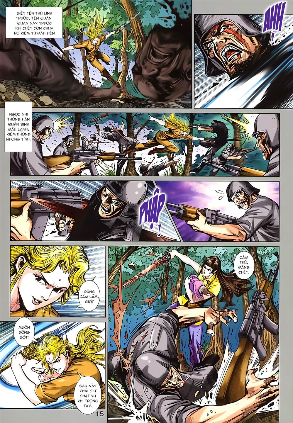 Truyện Tranh Tân Tác Long Hổ Môn trang 4