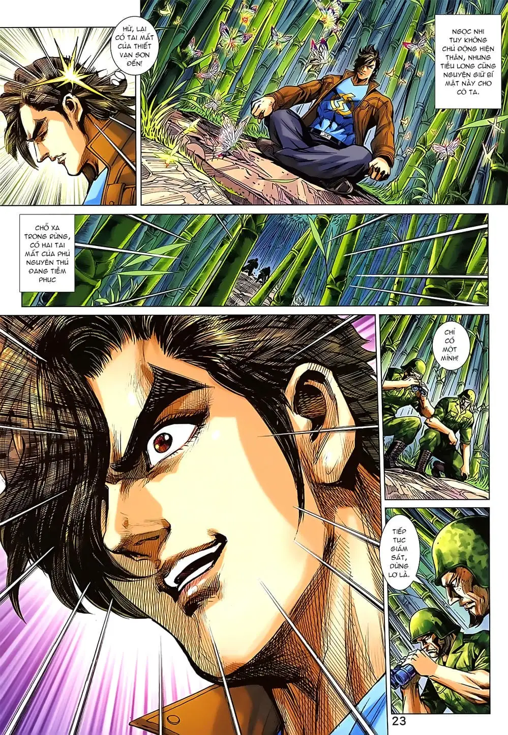 Truyện Tranh Tân Tác Long Hổ Môn trang 4