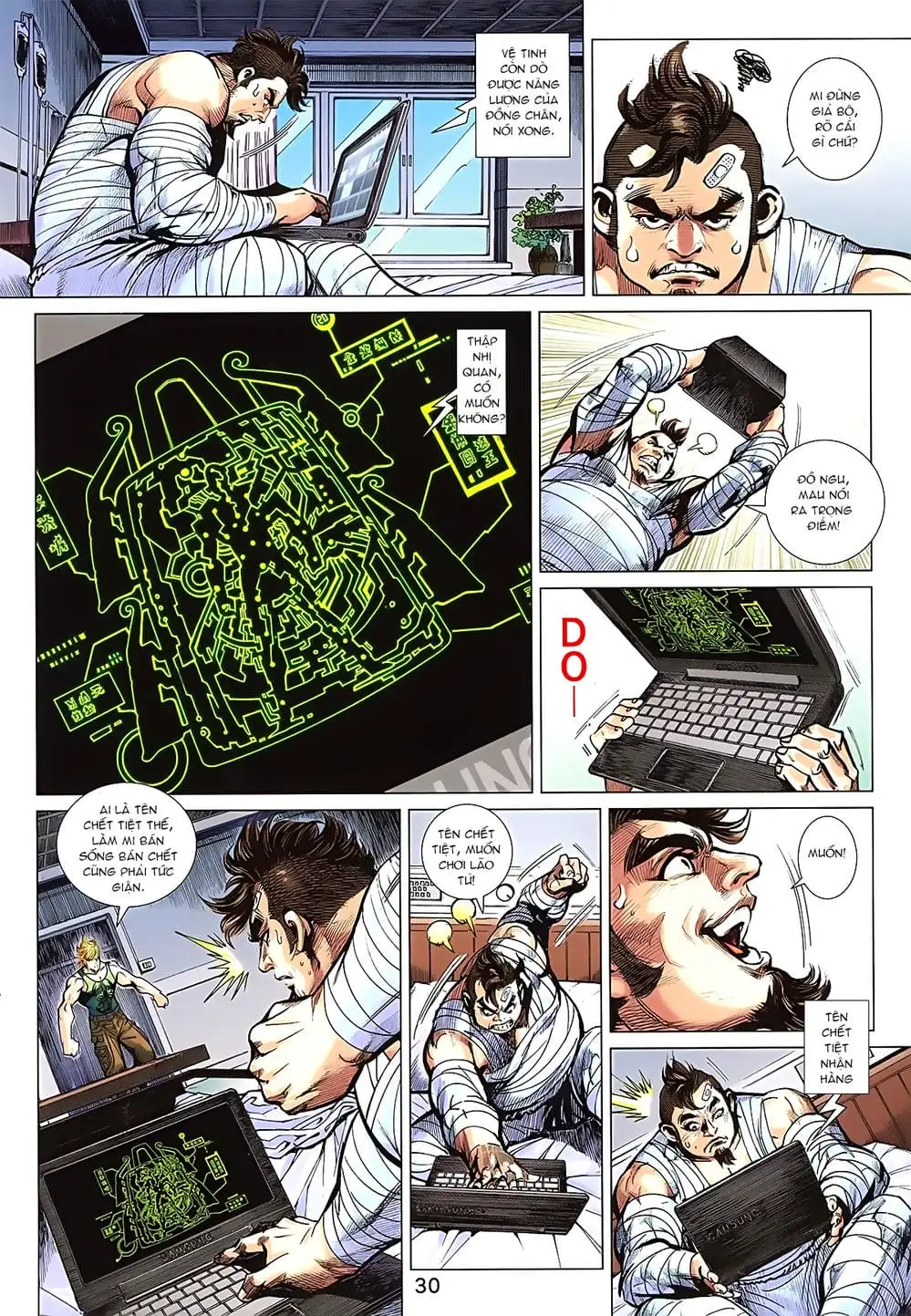 Truyện Tranh Tân Tác Long Hổ Môn trang 4